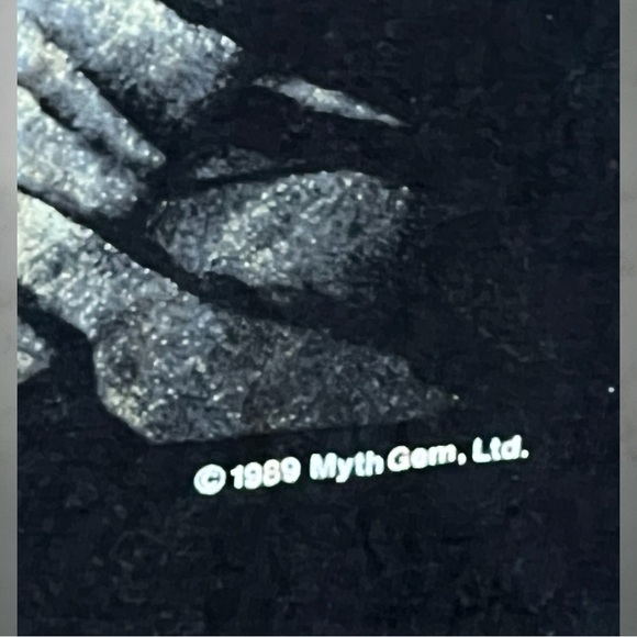 1989 LED ZEPPELIN Hermit Stairway To Heaven vintage large black double stitched - Picture 4 of 5